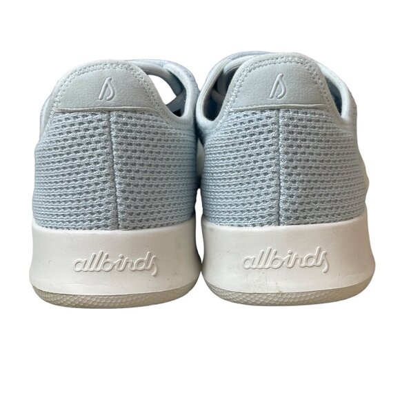 AllBirds ReRun Men's Clarity Blue & White Tree Runner Running Shoes Size M9 - Picture 5 of 9